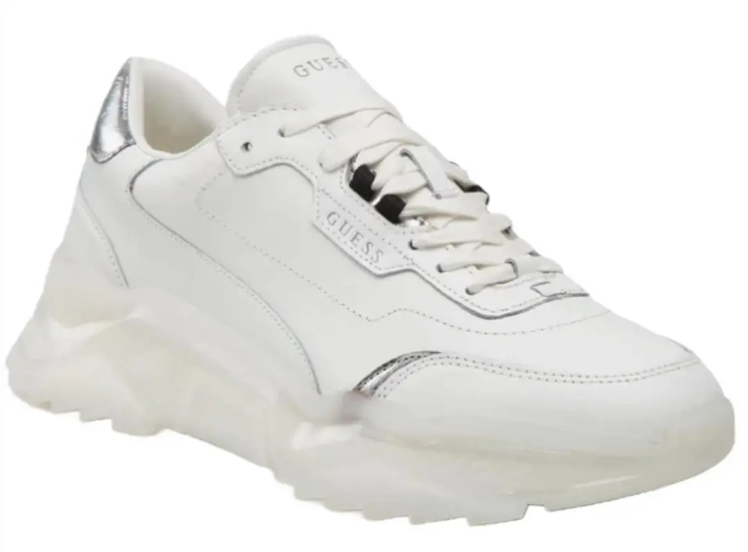 Guess Massa Sneakers van Natuurlijk Leer voor Heren