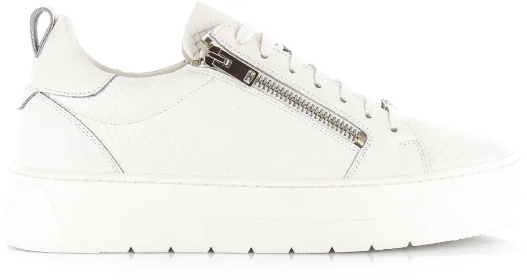 Antony Morato Lage Zipper Sneakers 42 - Wit - afbeelding 3 van 6