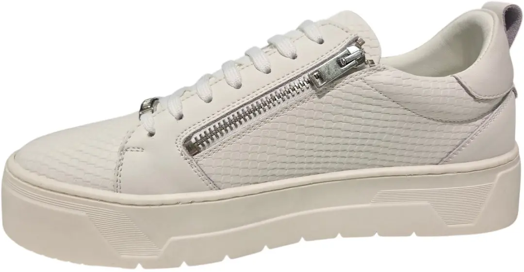 Antony Morato Lage Zipper Sneakers 42 - Wit - afbeelding 5 van 6