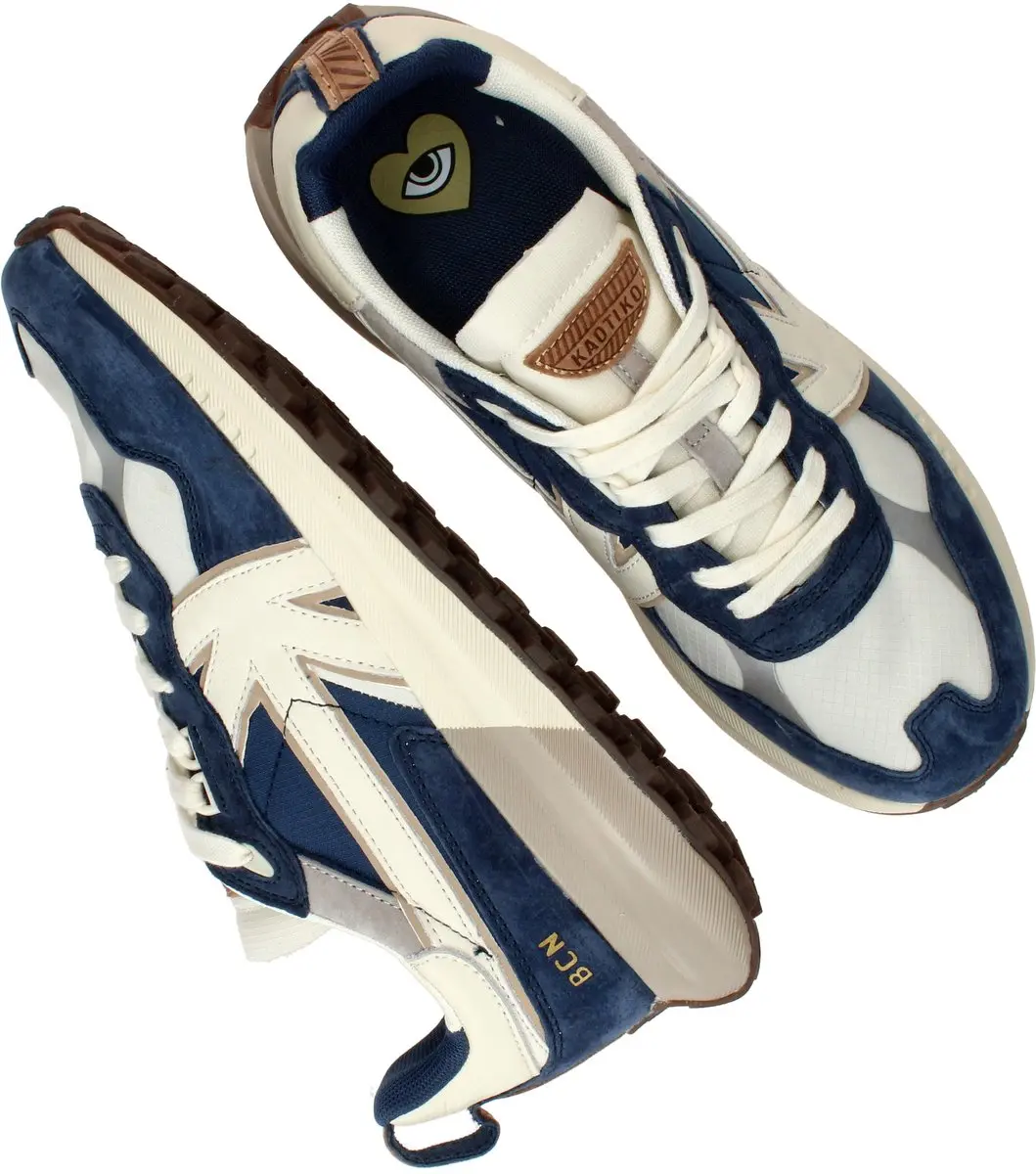 Kaotiko VANCOUVER - Lage sneakersVrije tijdsschoenenHeren sneakers - Kleur: Blauw - Maat: 43 - afbeelding 5 van 6