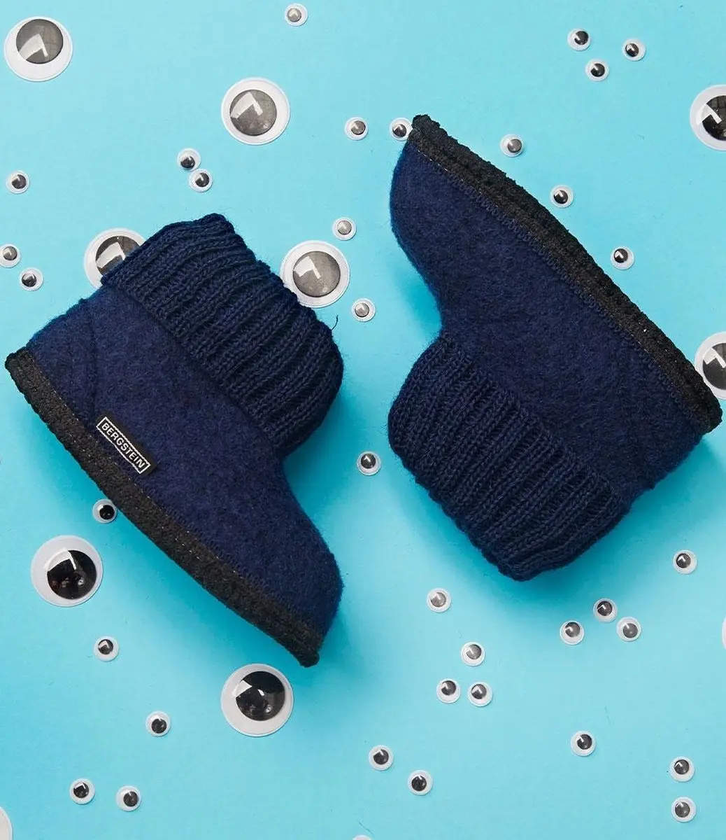 Bergstein Cozy Sloffen - Maat 46 - Dark Blue