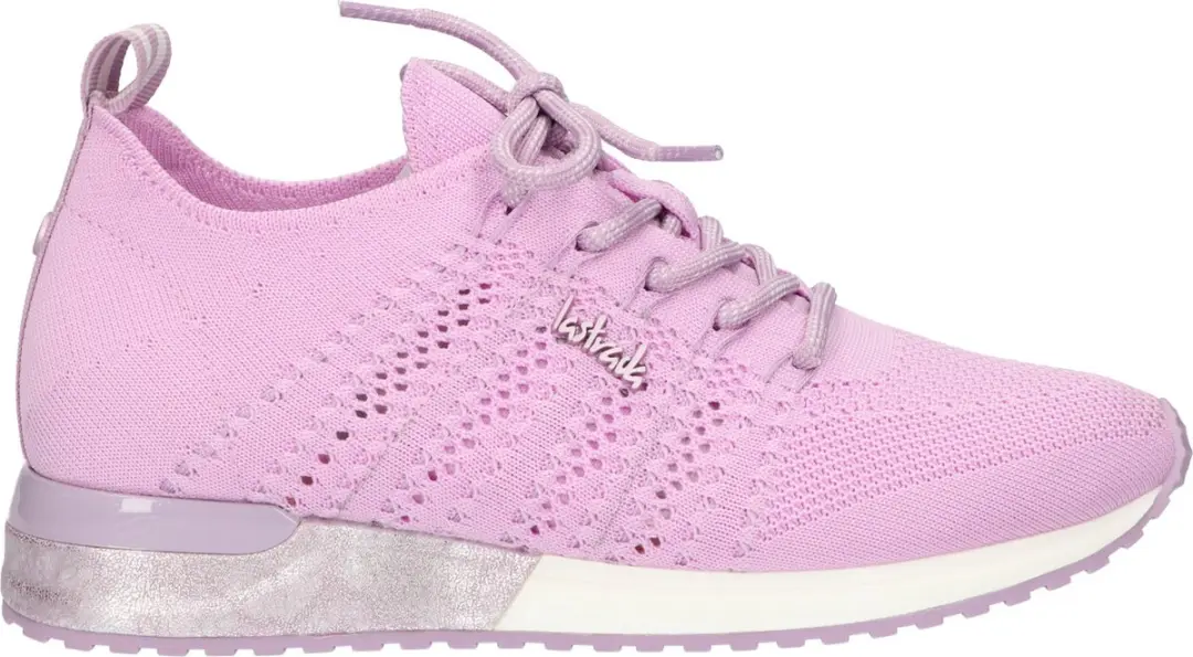 La Strada Sneaker Lila Knitted