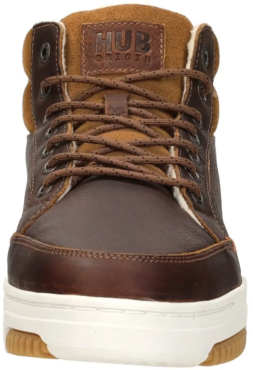 Hub Mark 2.1 Sneakers Heren - Leren Sneaker - Cognac - afbeelding 3 van 6