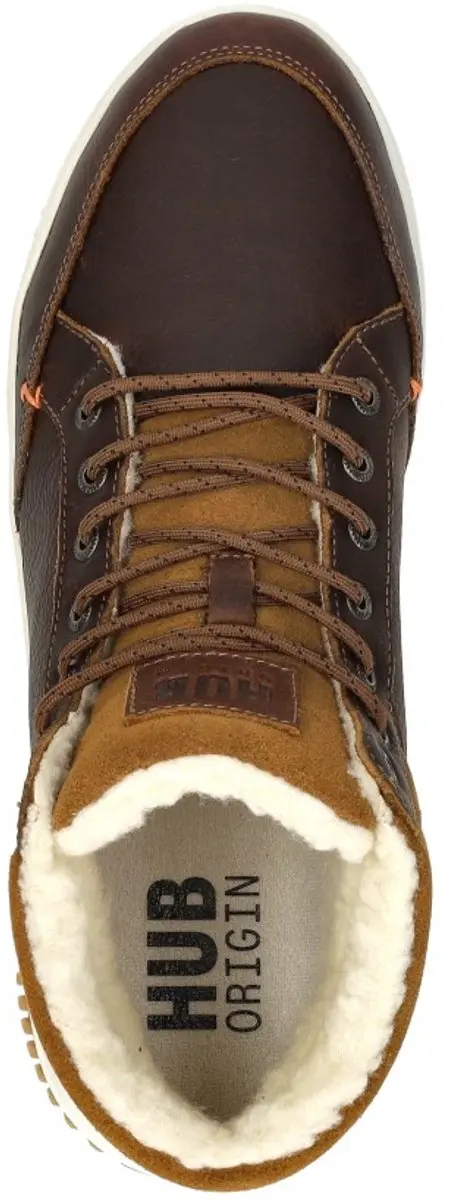 Hub Mark 2.1 Sneakers Heren - Leren Sneaker - Cognac - afbeelding 5 van 6