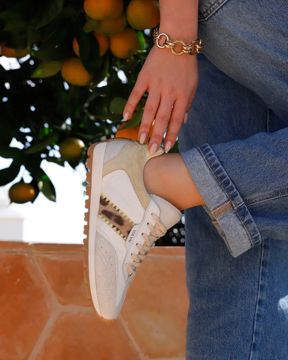 VIA VAI Scott Sara Sneakers Dames - Geel - afbeelding 5 van 6