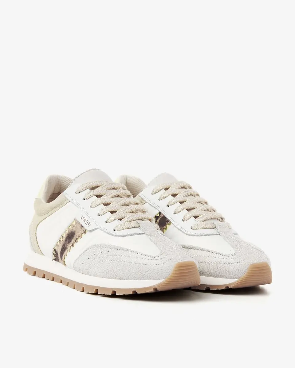 VIA VAI Scott Sara Sneakers Dames - Geel - afbeelding 2 van 6