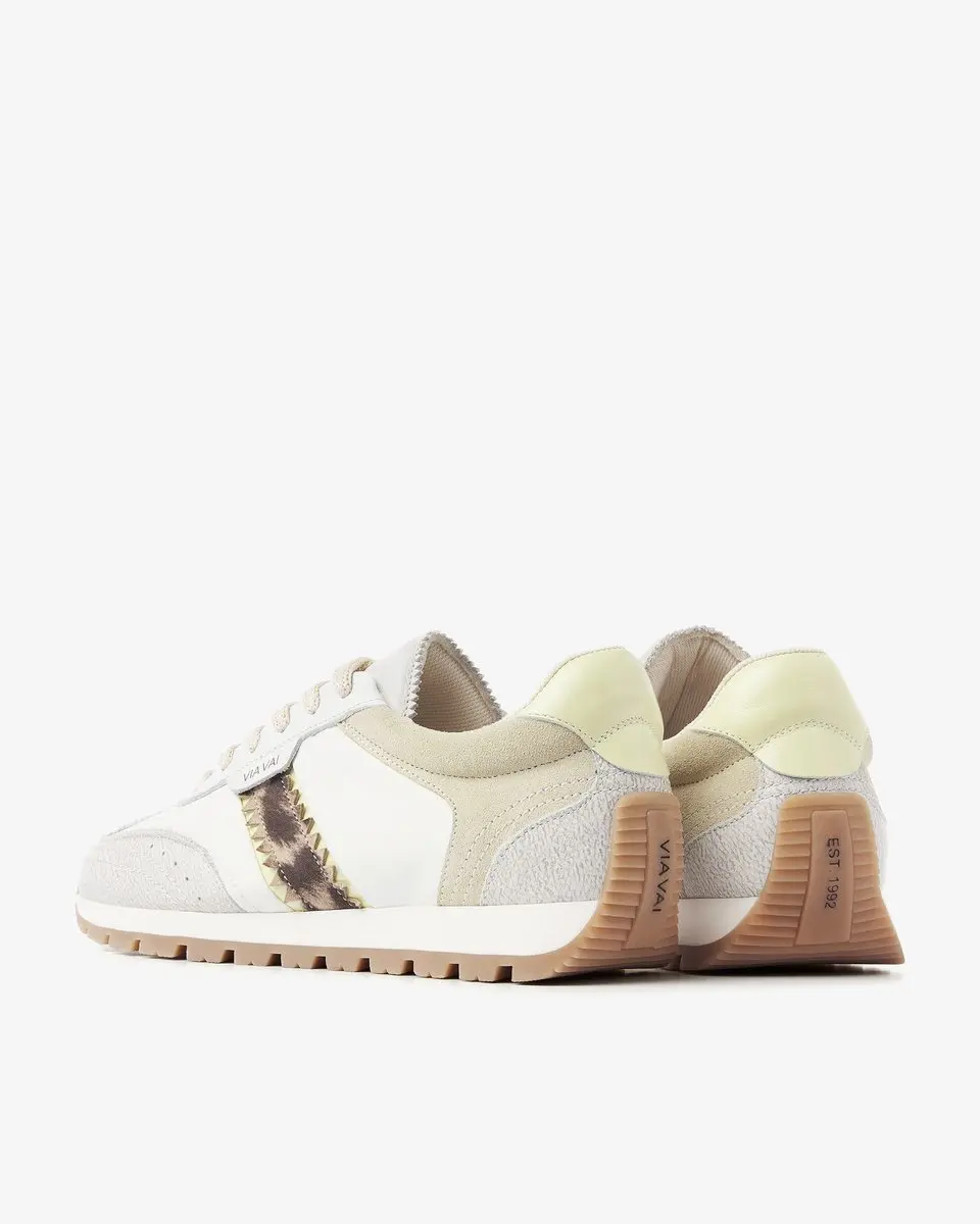 VIA VAI Scott Sara Sneakers Dames - Geel - afbeelding 4 van 6