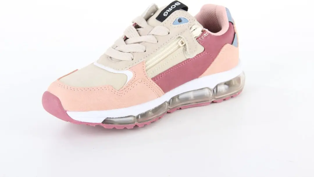 Bjorn Borg Bjorn Borg X500 sneakers roze Imitatieleer - Maat 34 - afbeelding 4 van 6
