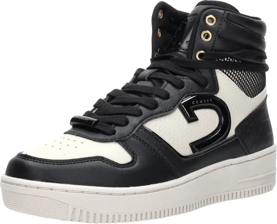 Cruyff Campo High Lux Hoge Sneakers - Dames - Zwart - Maat 40 - afbeelding 4 van 6