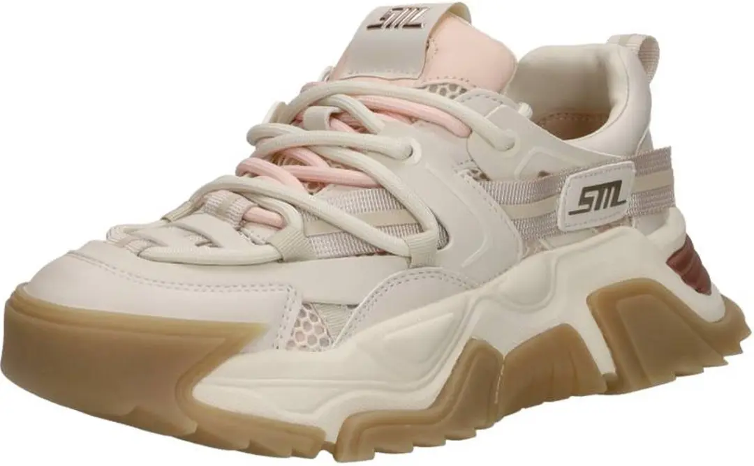 Steve Madden Kingdom-E Sneakers Laag - beige - Maat 38 - afbeelding 4 van 6