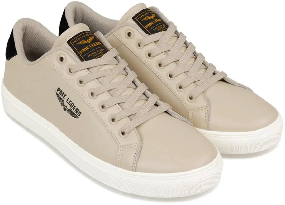 PME Legend Carrior Heren Sneakers - Beige - Maat 44 - afbeelding 4 van 4