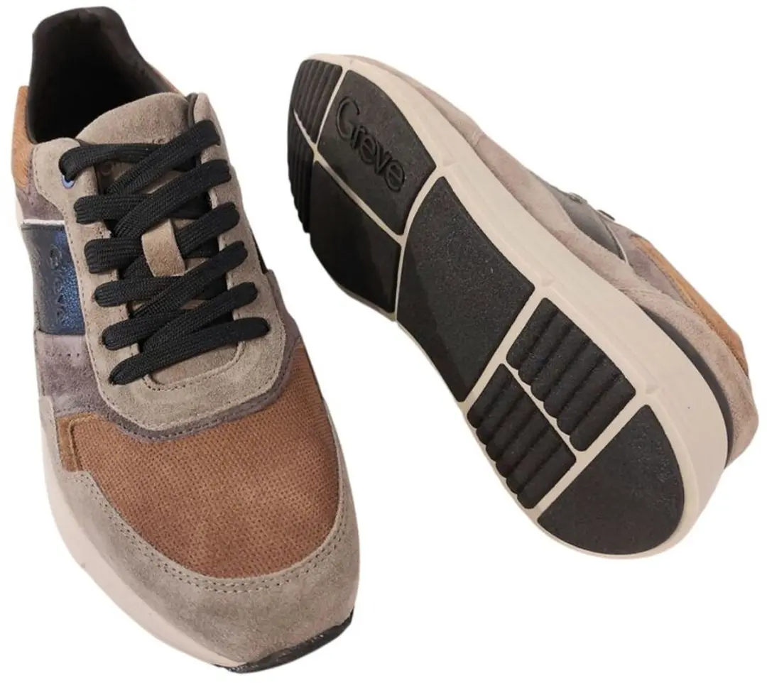 Greve Sneaker Walker 3289.01 Pantoffel - Grijs Suede - Maat 42.5 - afbeelding 4 van 6