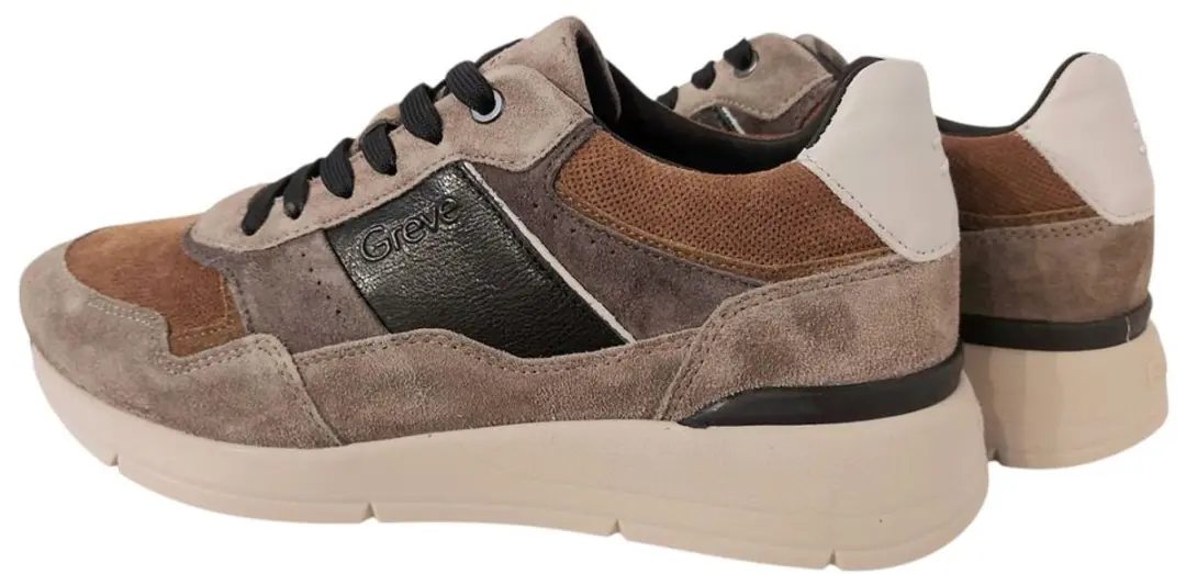 Greve Sneaker Walker 3289.01 Pantoffel - Grijs Suede - Maat 42.5 - afbeelding 3 van 6