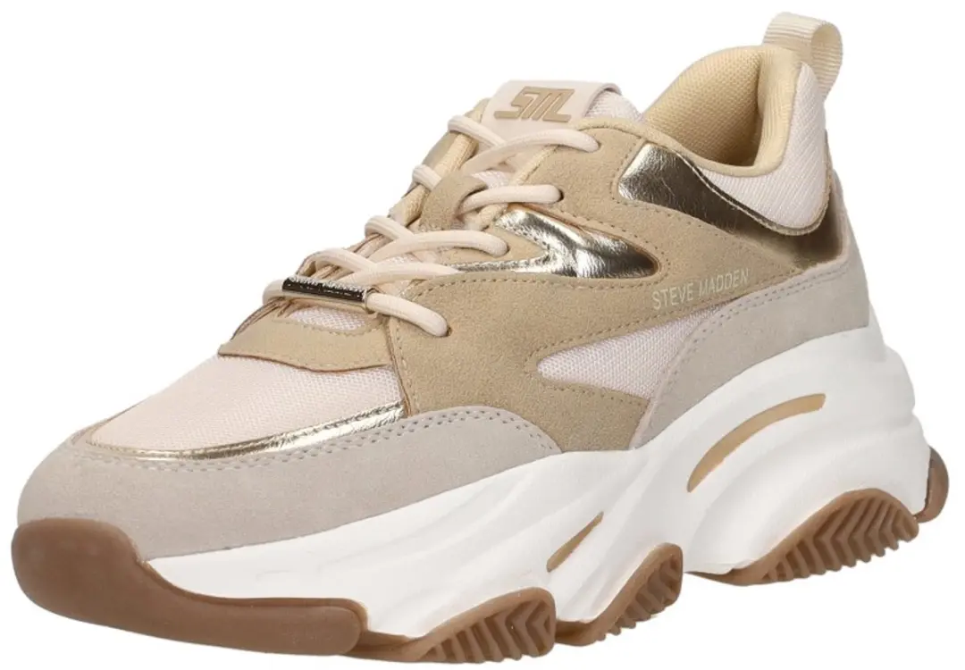 Steve Madden Progressive Lage Sneakers 37 - Beige - afbeelding 3 van 6