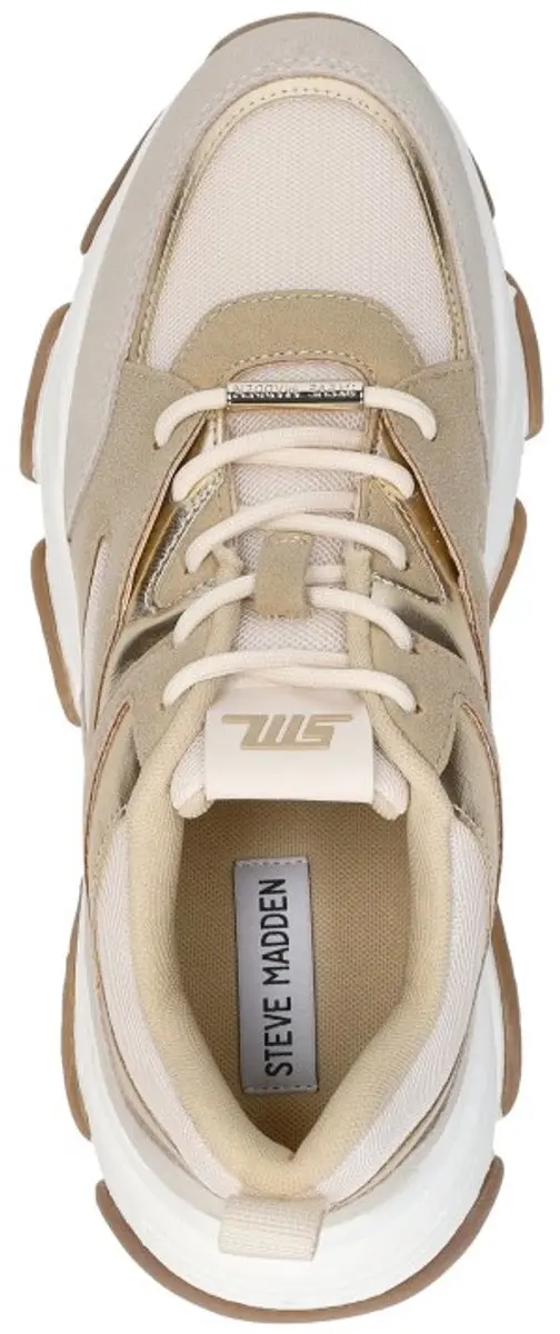Steve Madden Progressive Lage Sneakers 37 - Beige - afbeelding 4 van 6