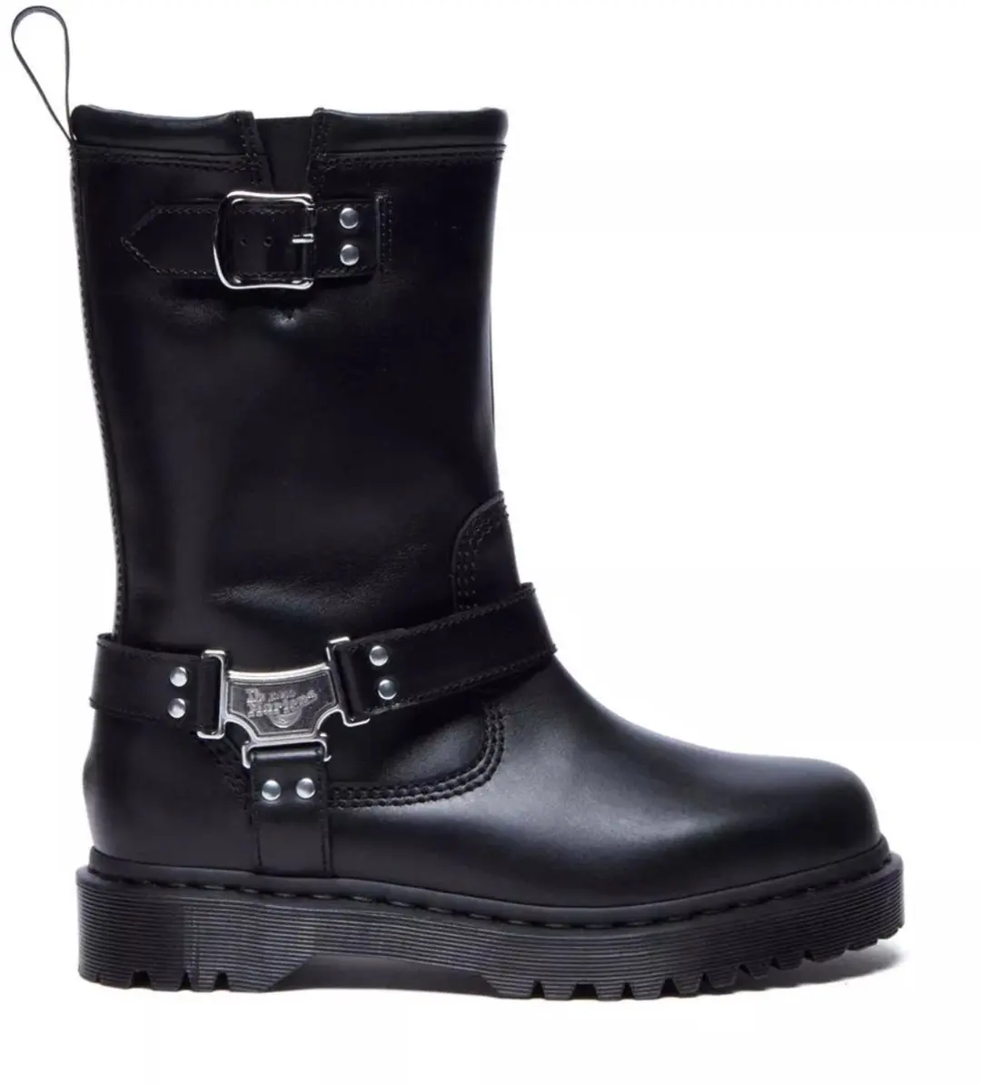 Dr. Martens Anistone Hi Biker Boots - Zwart - afbeelding 2 van 6