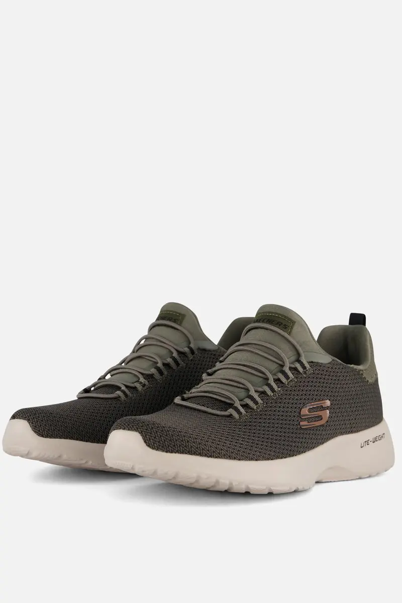 Skechers Dynamight heren sneakers groen
