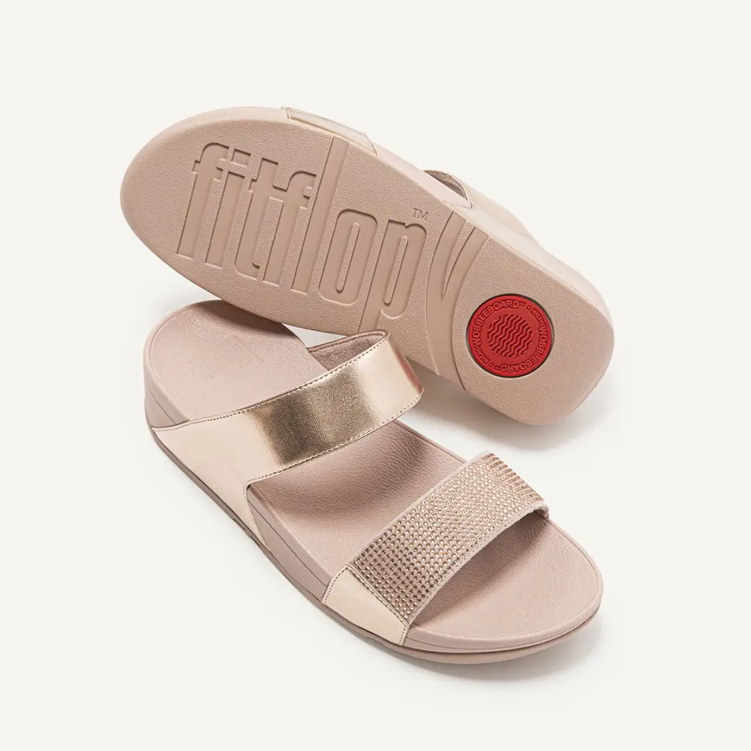 FitFlop Lulu Hotfix Hakken - 41 - Goudroos - afbeelding 2 van 6