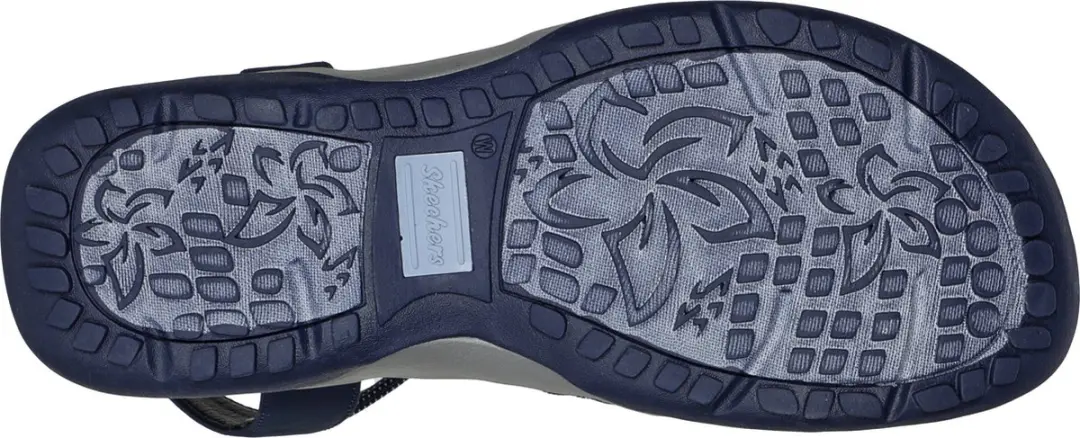 Skechers Reggae Slim Turn It Up Dames Sandalen 41 - Navy - afbeelding 5 van 6