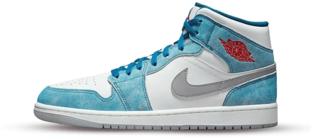 Nike Air Jordan 1 Mid SE, French Blue Fire Red, DN3706-401, EUR 42