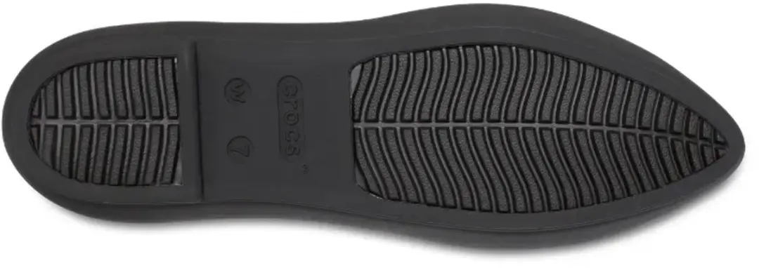 Crocs Brooklyn Pointed Flat Zwart Maat 41/42 US 10