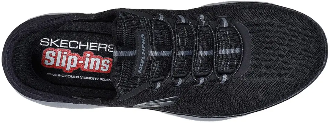 Skechers Summits High Range Sneakers Instappers 232457 - Zwart - afbeelding 6 van 6