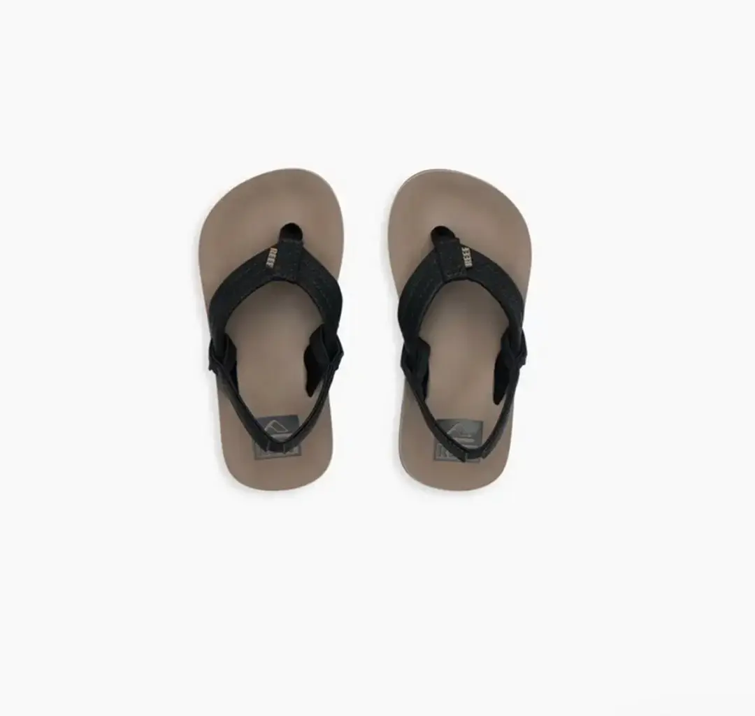 Reef Kids Ahi Slipper Junior 35 - Zwart/Bruin - afbeelding 6 van 6