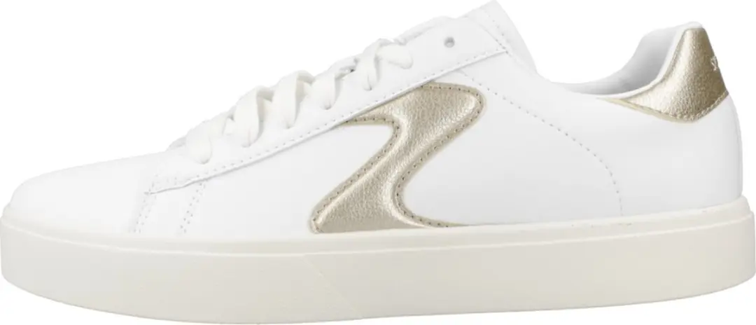 Skechers Eden LX Beaming Glory Sneakers - 37 - Wit/Goud - afbeelding 2 van 6