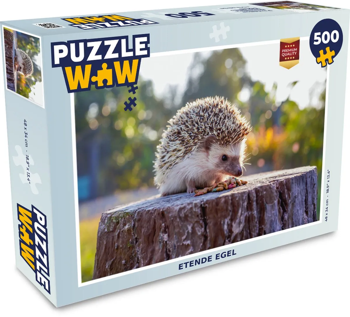 PuzzleWow Puzzel 500 Stuks Multicolor