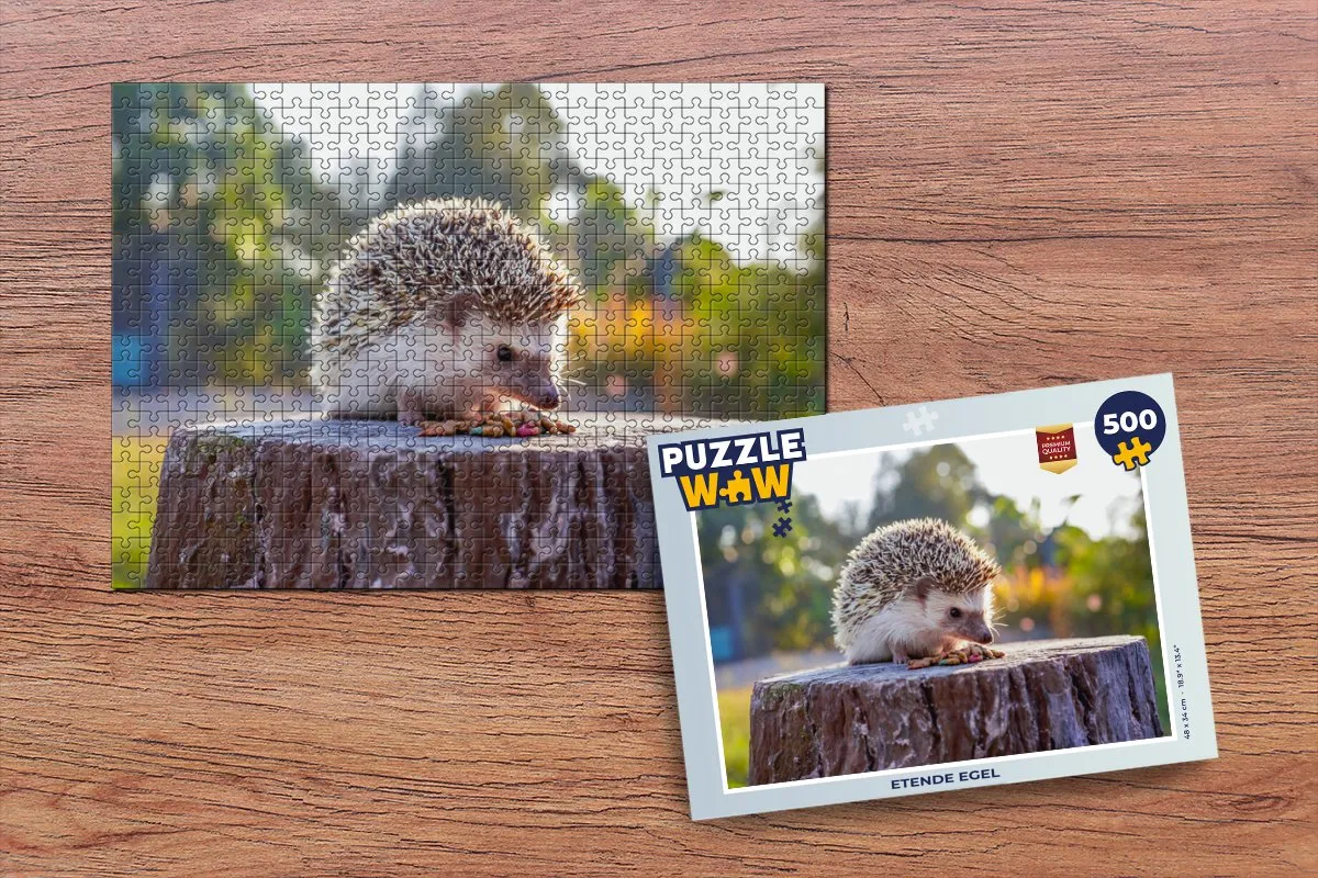 PuzzleWow Puzzel 500 Stuks Multicolor - Legpuzzel 6017009789793