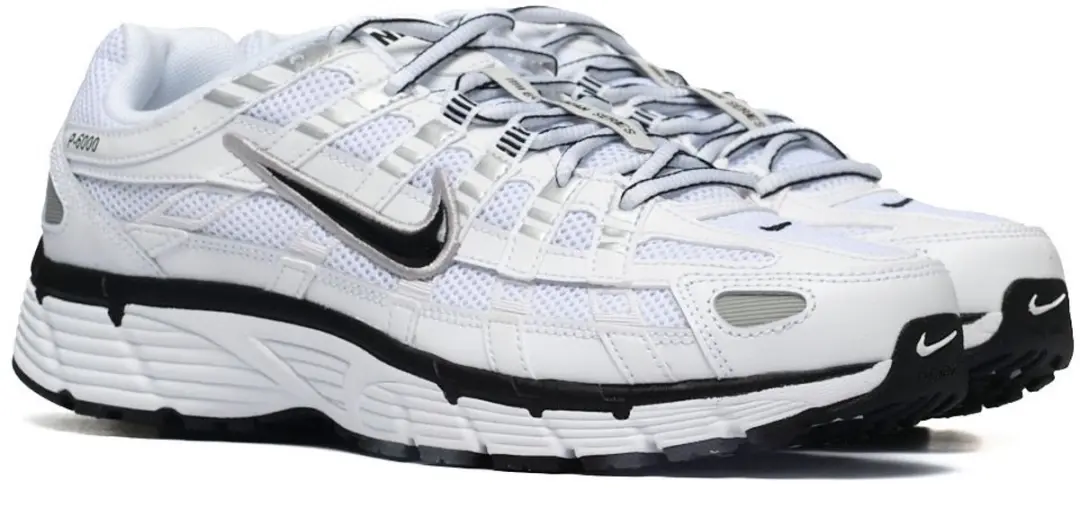 Nike P6000 Hardloopschoen - 47.5 - Wit/Zilver/Zwart - afbeelding 3 van 6