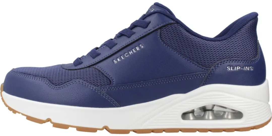 Skechers Uno Banksia Slip-Ins Sneakers - Donkerblauw - afbeelding 2 van 6