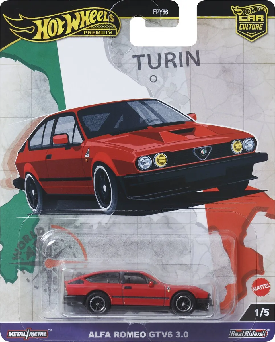 Hot Wheels Alfa Romeo GTV6 3.0 Car Culture HRV80