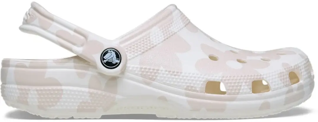Crocs Classic Pop Petals Klompen Wit EU 38-39