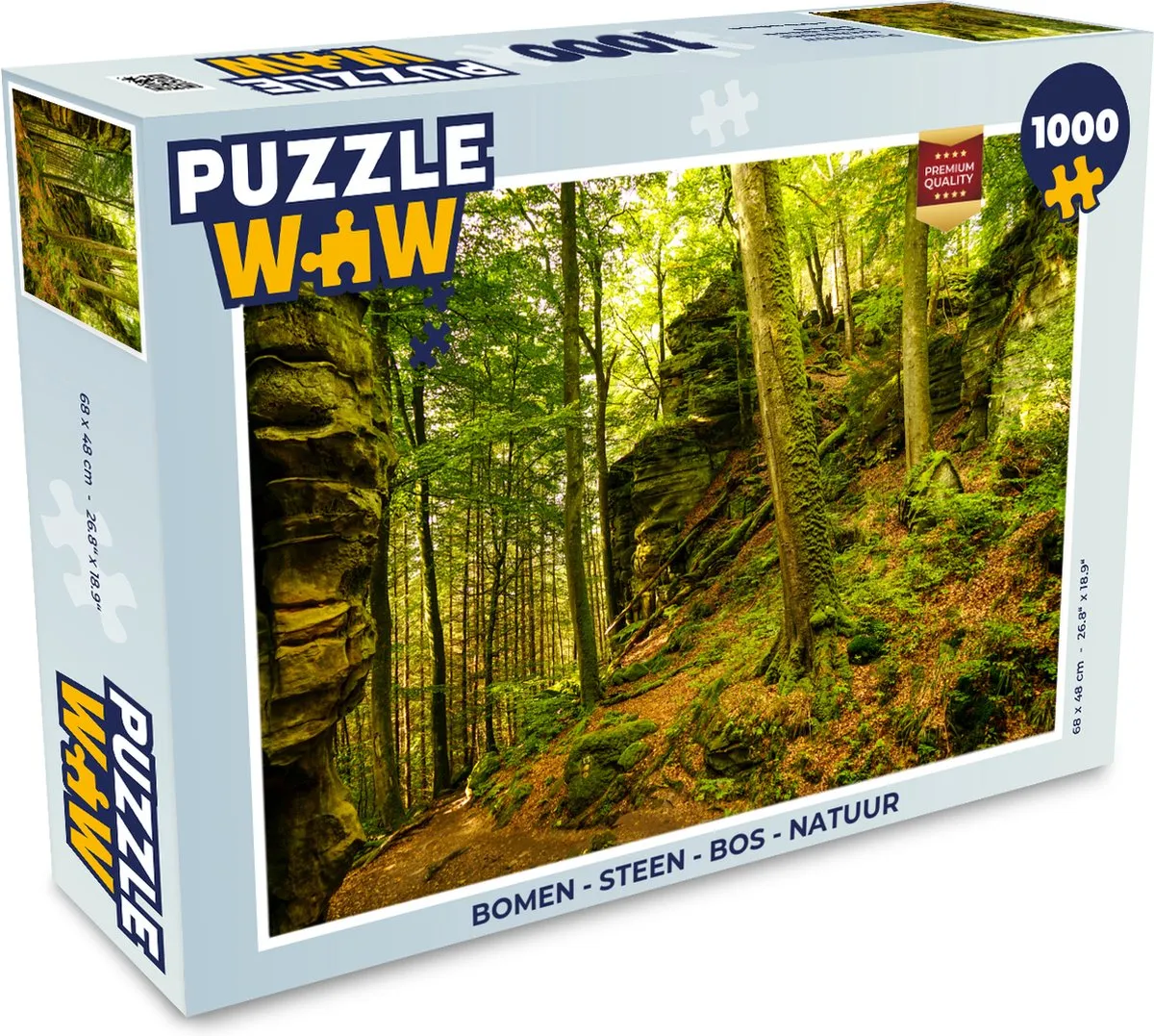 PuzzleWow Puzzel Bomen 1000 Stuks