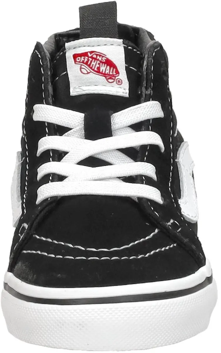 Vans SK8-Hi Zip Sneakers Junior - Zwart/Wit - afbeelding 3 van 6