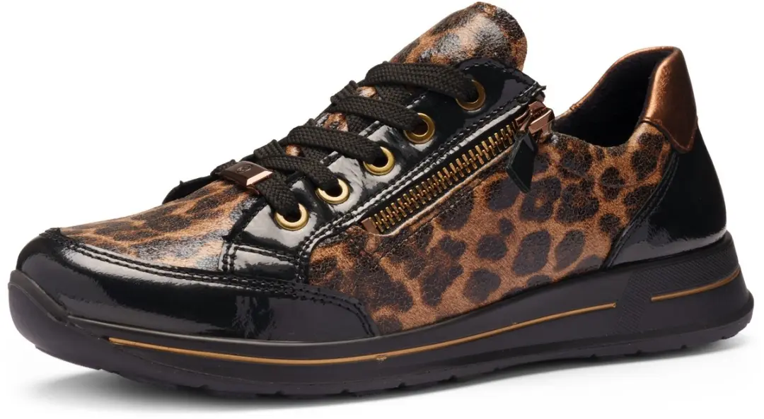 ara Sneaker Osaka zwart nuts mocca