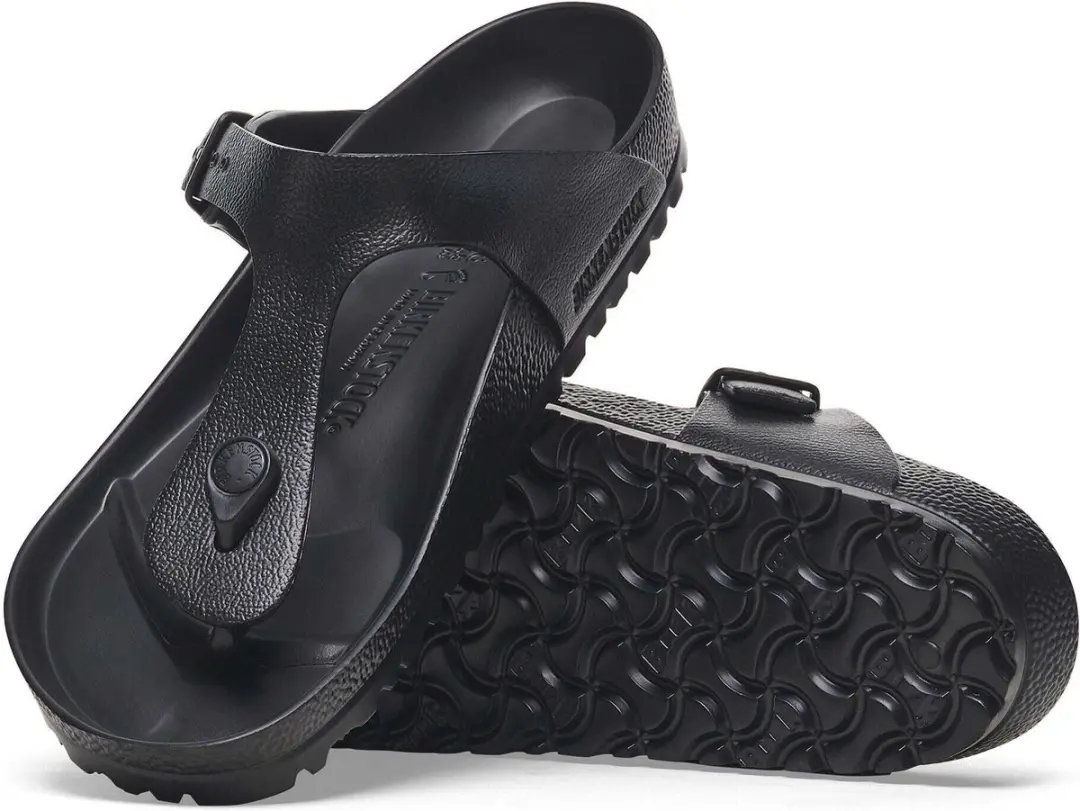 Birkenstock Gizeh Teenslipper - Maat 37 - Zwart - afbeelding 3 van 6