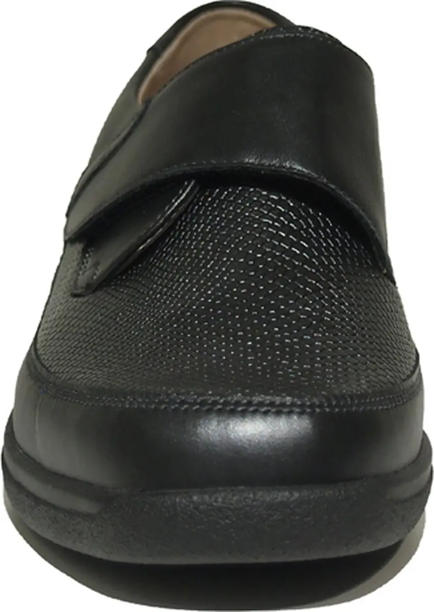 Solidus -Dames - zwart - lage gesloten schoenen - maat 39.5