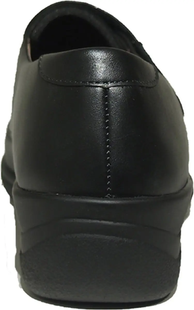Solidus -Dames - zwart - lage gesloten schoenen - maat 39.5