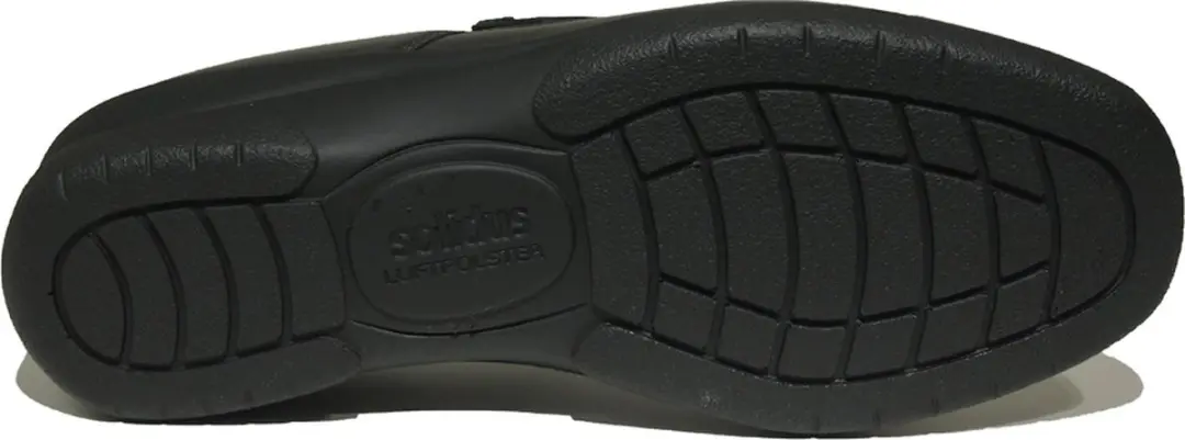 Solidus -Dames - zwart - lage gesloten schoenen - maat 39.5