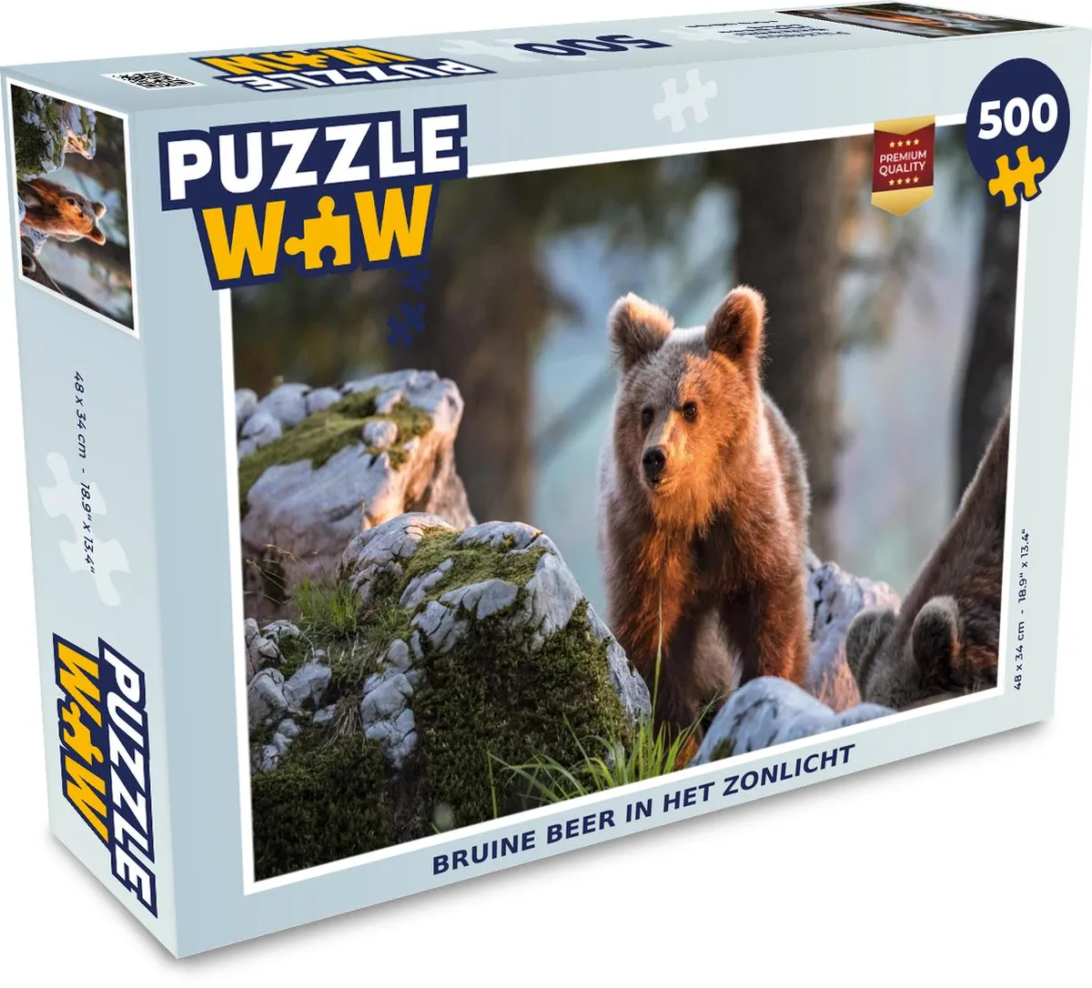PuzzleWow Beer Legpuzzel 500 Stuks