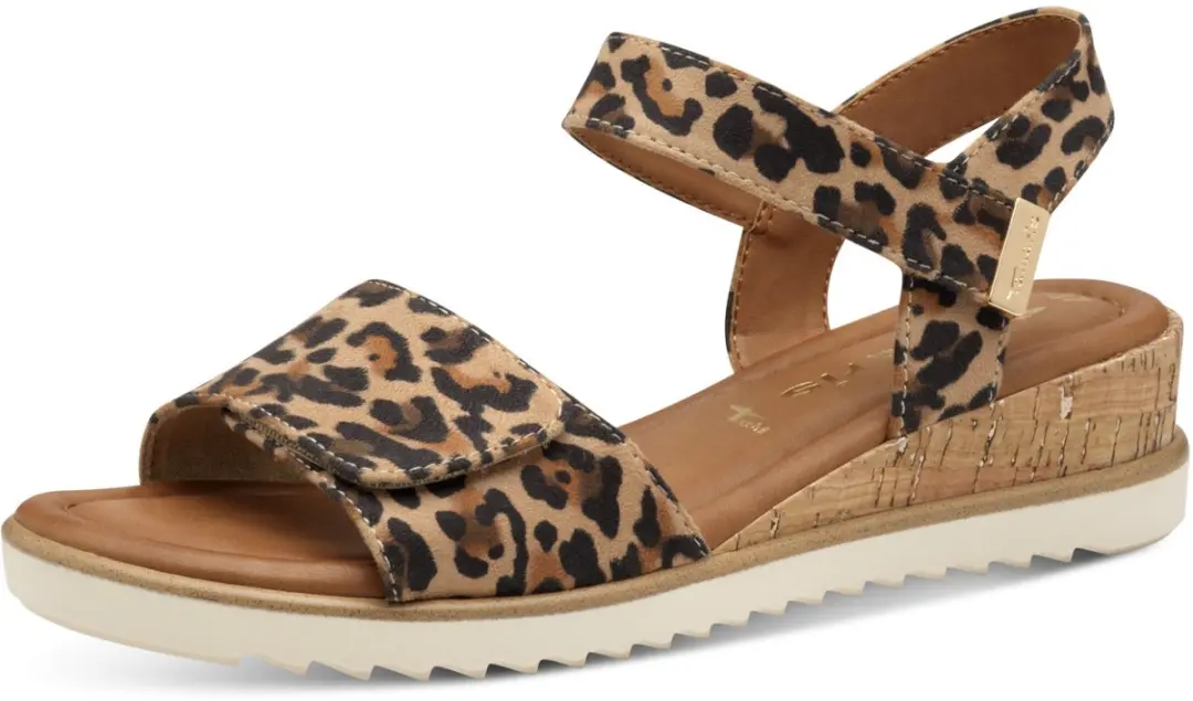 Tamaris Essentials Dames Sandalen - Leopard 37 - afbeelding 5 van 6