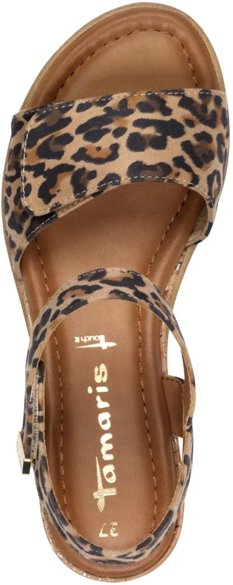 Tamaris Essentials Dames Sandalen - Leopard 37 - afbeelding 3 van 6