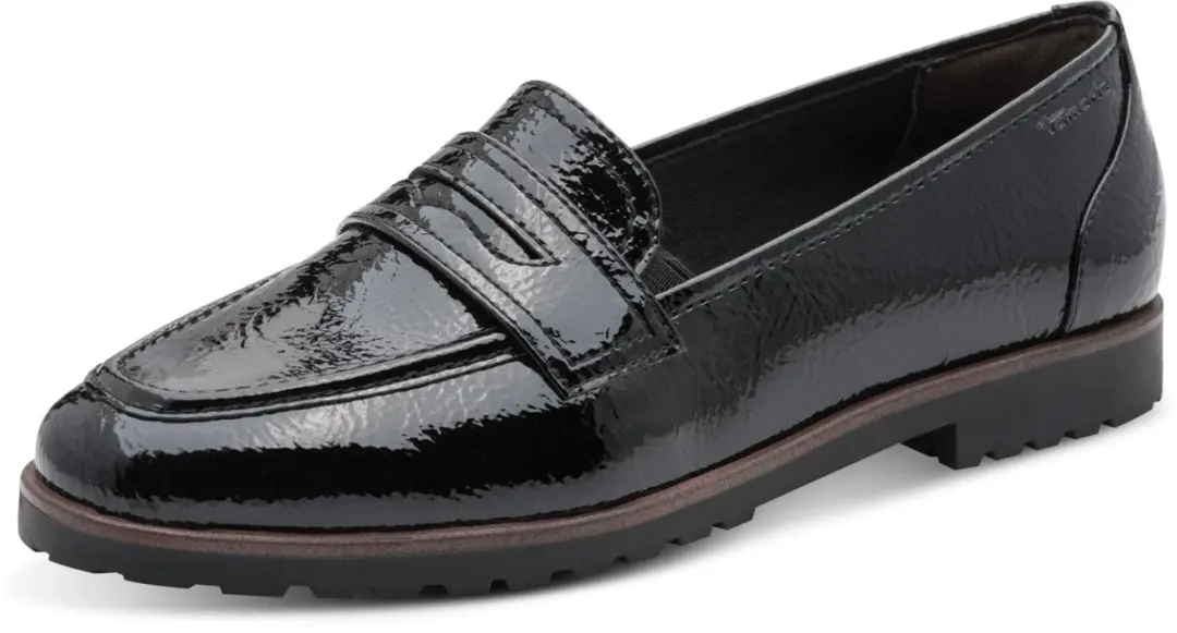 Tamaris Dames Loafers 40 - Zwart Lak - afbeelding 6 van 6