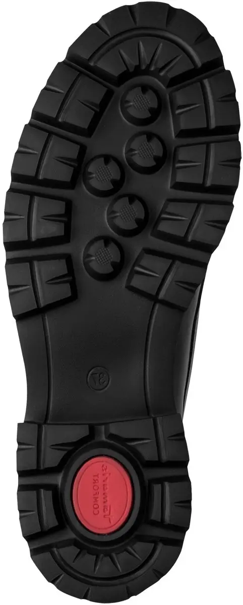 Tamaris Wide Fit Dames - Zwart - afbeelding 5 van 6