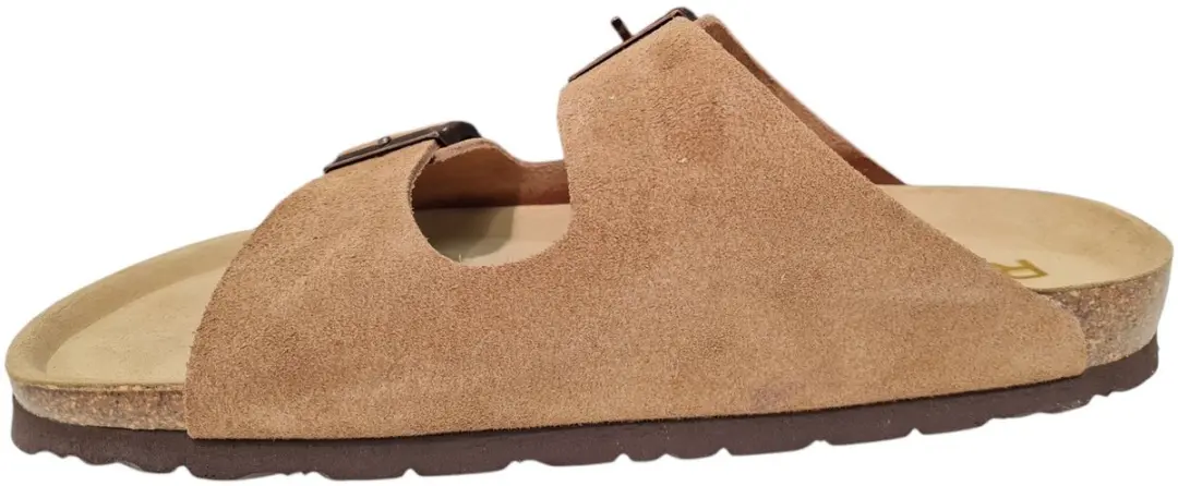 Rohde Roma Leren Heren Slippers 45 - Beige
