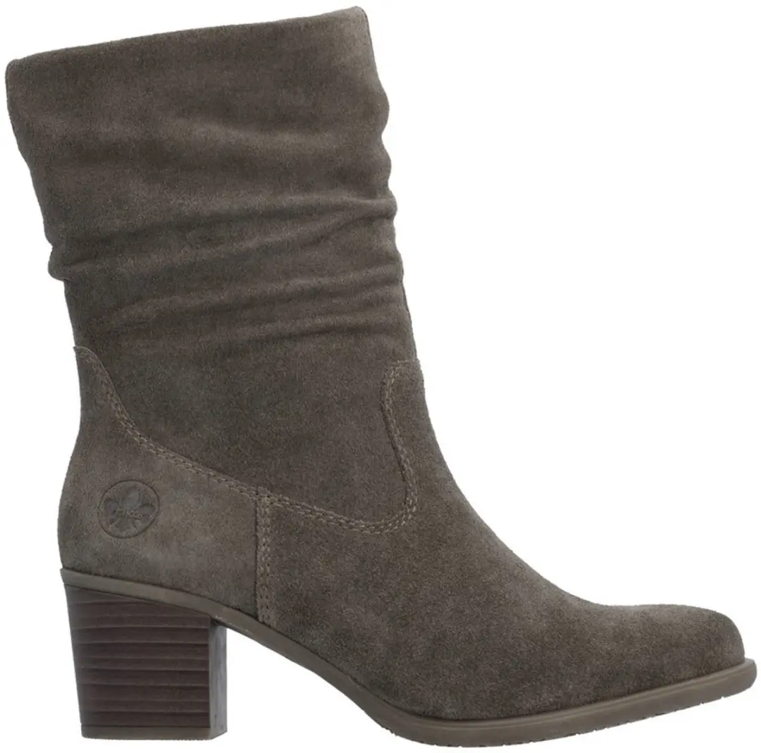 Rieker Y2054-45 Kuitlaars - Taupe Suede - Maat 40 - afbeelding 4 van 6