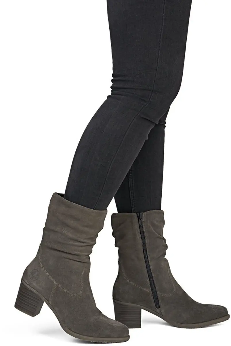 Rieker Y2054-45 Kuitlaars - Taupe Suede - Maat 40 - afbeelding 6 van 6