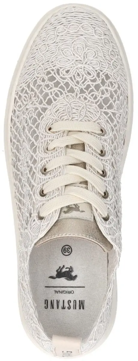 Mustang Sneakers Laag Sneakers Laag - Beige - Maat 38 - afbeelding 5 van 6